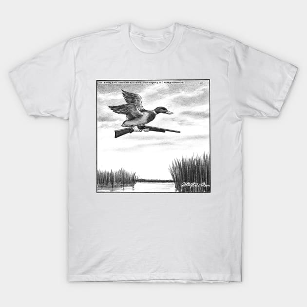 Duck Hunting T-Shirt by blisscartoons